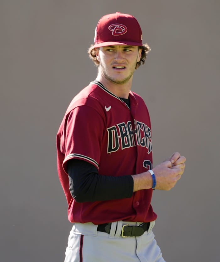 Blake Walston participates in the Minor League portion of Spring Training